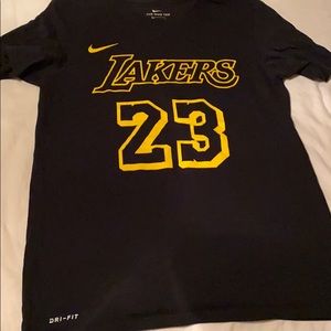 Nike NBA Lebron James Lakers Jersey Shirt